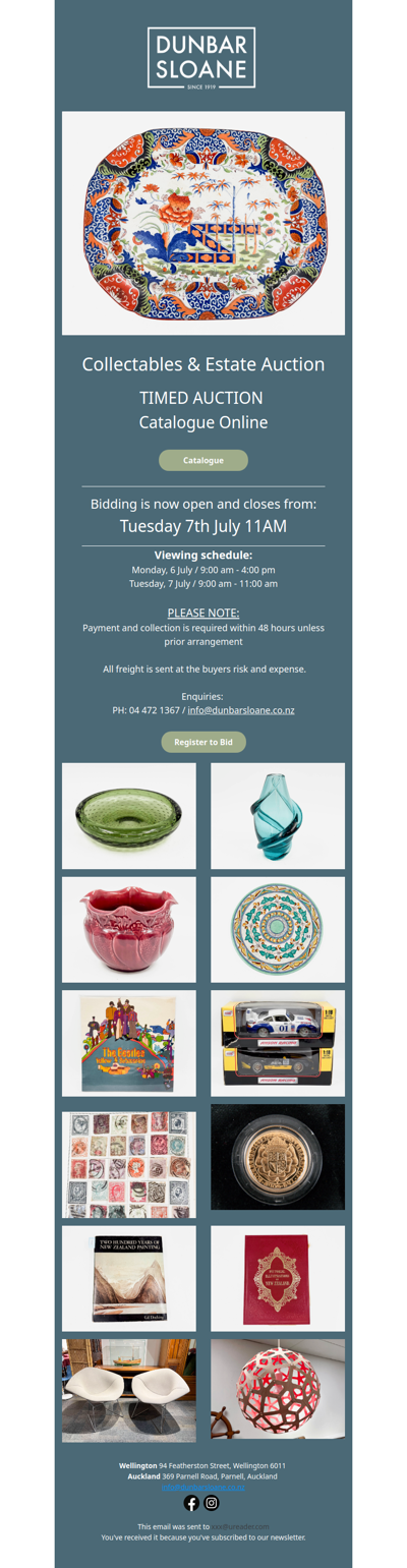 Collectables & Estate Auction