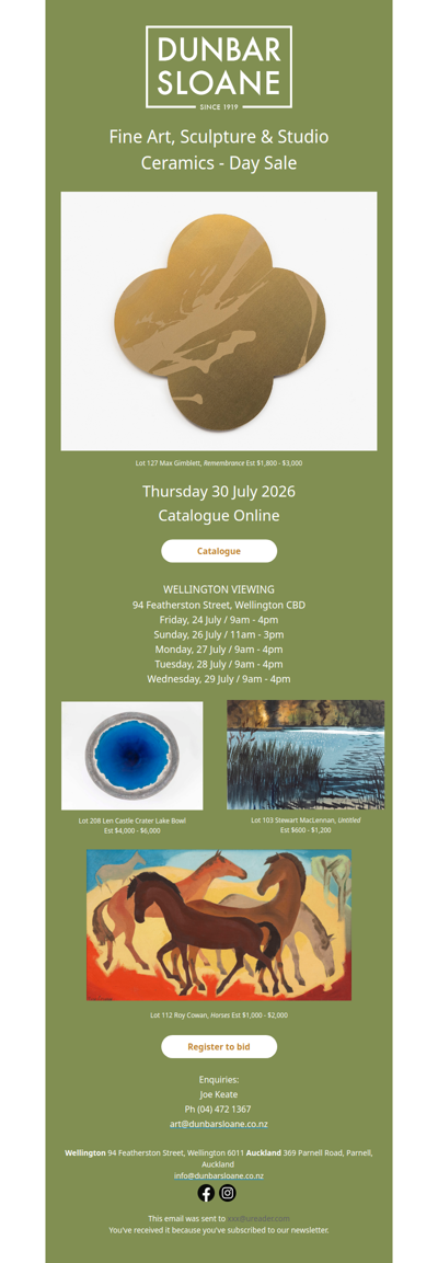 Fine & Applied Arts Day Sale