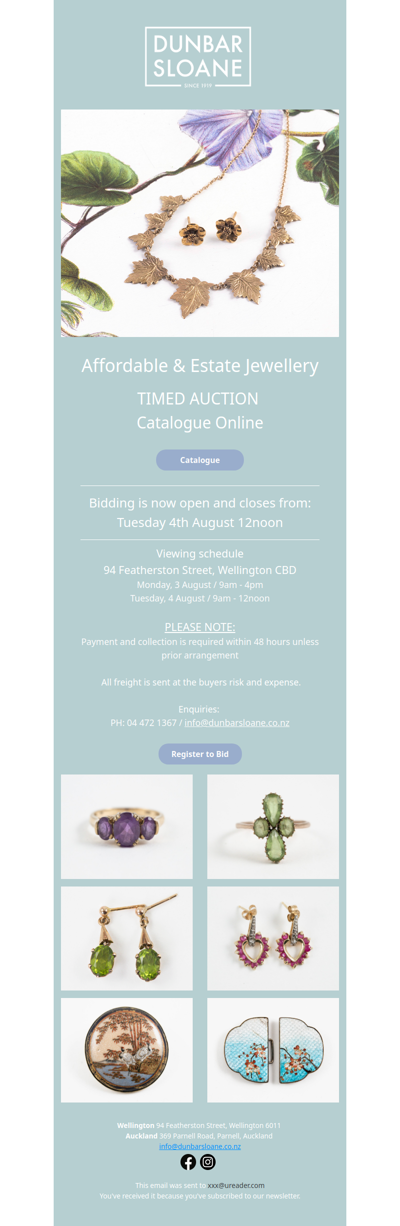 Affordable & Estate Jewellery