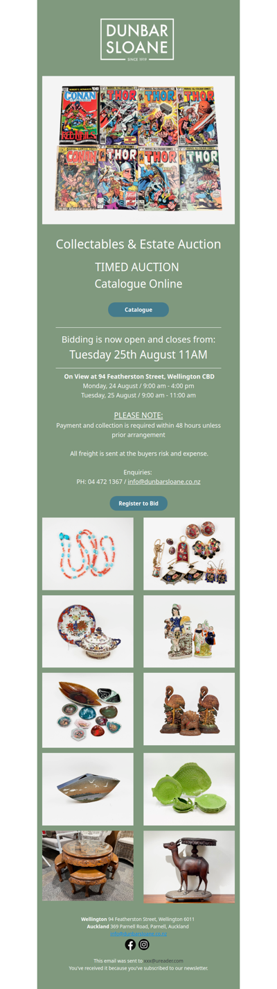 Collectables & Estate Auction