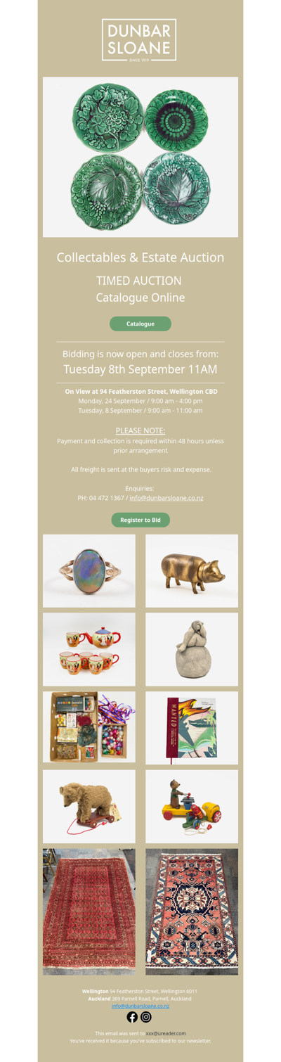 Collectables & Estate Auction