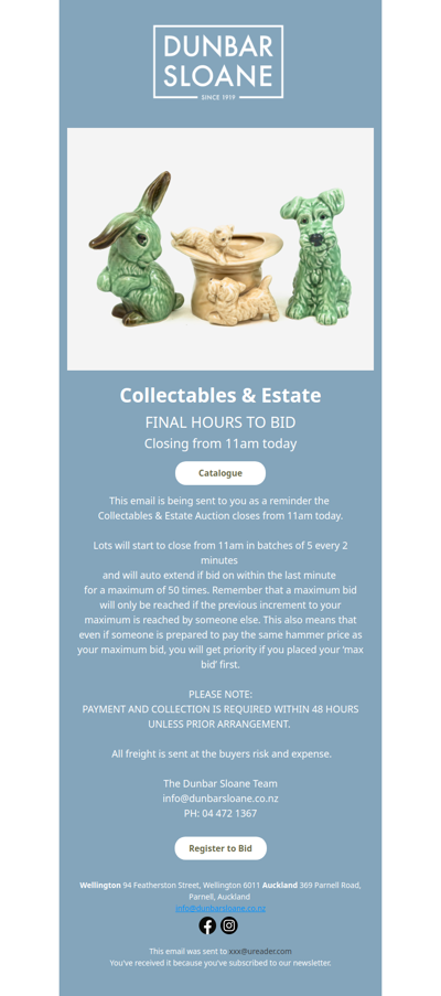 Collectables & Estate Auction