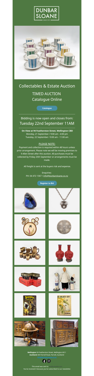Collectables & Estate Auction