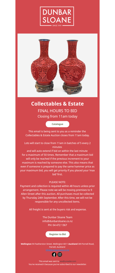 Collectables & Estate Auction