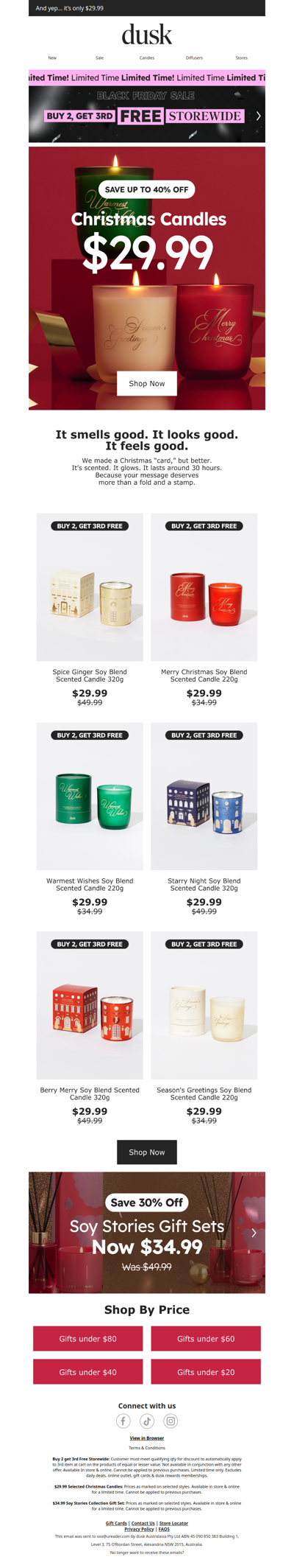 A Christmas card you can actually light 🔥😉