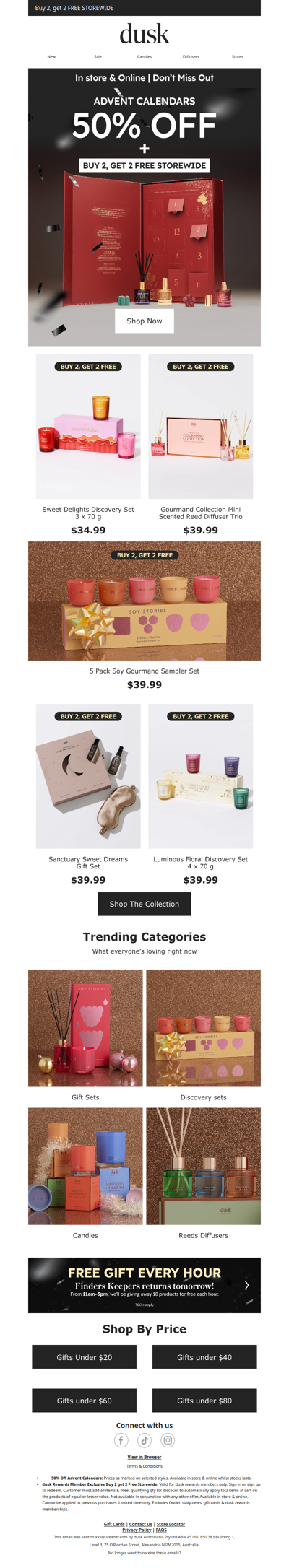 Black Friday 🔥 50% OFF Advent Calendars