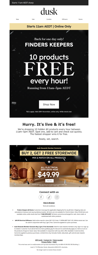 😱 Did someone say $0 items?