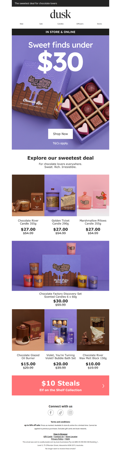 Under $30. Shop Fast!