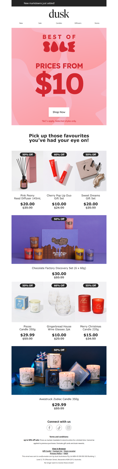 Best of Sale, from $10 😮