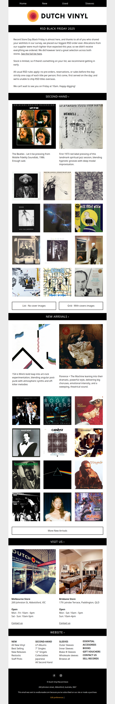 🔥 RSD Update, Beatles MOFI, Wire, Klaus Nomi, Wendell Harrison