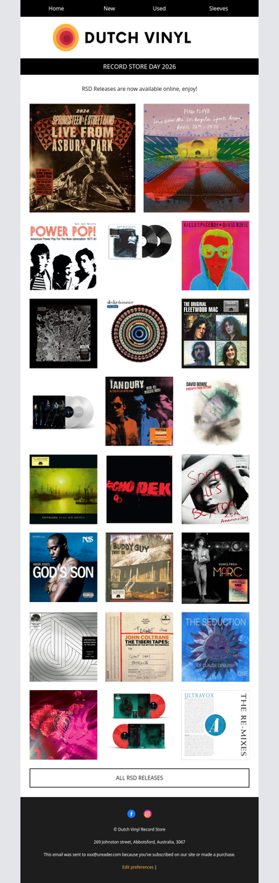 🔥 RSD 2026 Releases Now Available onlin!