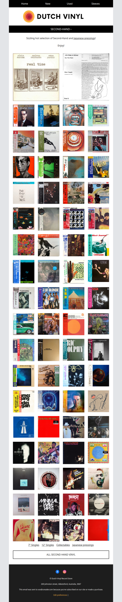 🔥 Sizzling Japanese and more! Bill Evans, Eagles, King Crimson, Doobies, Led Zeppelin, Albert Ayler, Coltrane, Stones, Pink Floyd, Supertramp