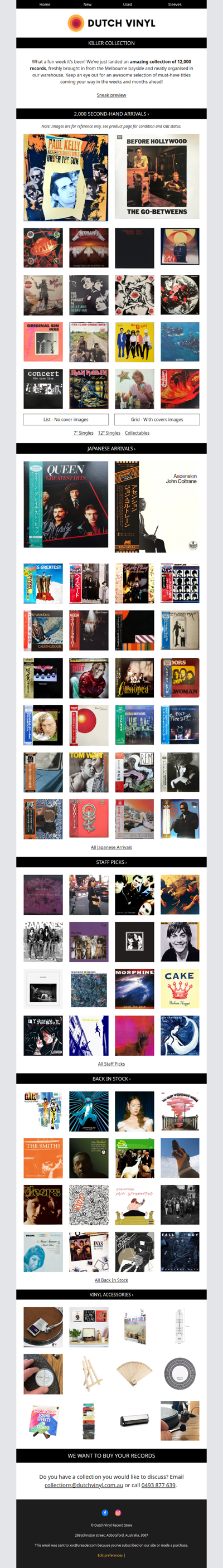 🔥 Go-Betweens, Paul Kelly, INXS, Mad Max, Avalanches + Collection of 12k records!