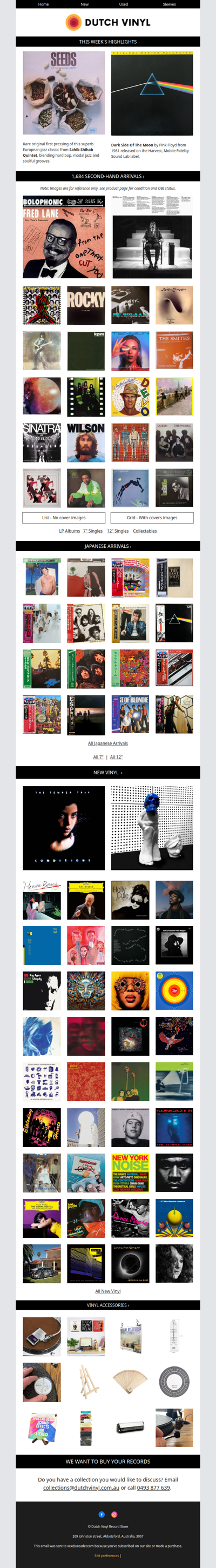 🔥 1,684 New Arrivals: MoFi Dark side Of the Moon, Sahib Shihab, Triffids, Bowie, Stones, Rocky, JJ Cale,