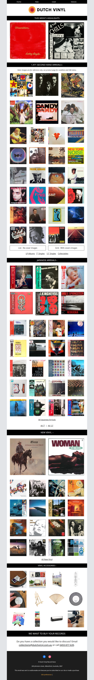 🔥 1,971 New Arrivals: Lobby Loyde, The Chills, Arthur Russell, Thom Yorke, Starsailor, Elvis Costello, Gary Numan