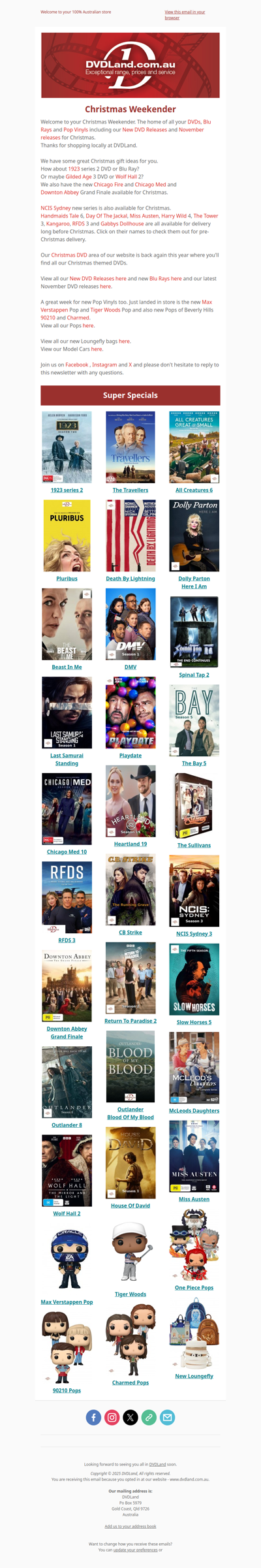 Christmas Weekender - 1923 series 2, The Travellers, All Creatures Great & Small 6 🎄