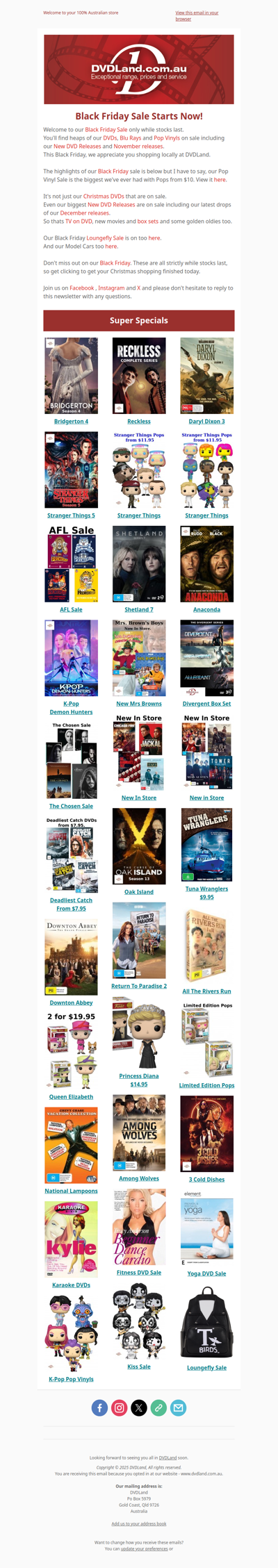 Black Friday Sale Starts Now!