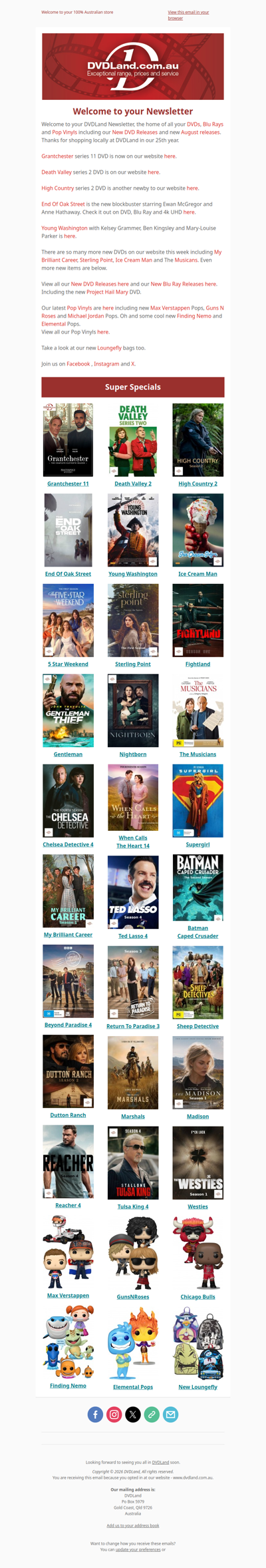 Ted Lasso 4⚽, Supergirl, Grantchester 11, End Of Oak St🦣