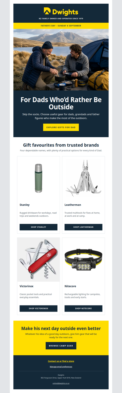 Father’s Day gifts he’ll actually use