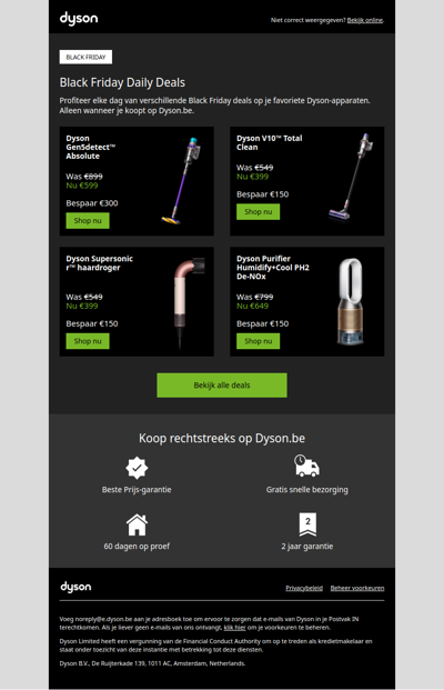 🎯 Black Friday Daily Deal!