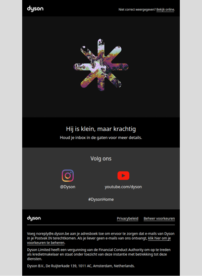 Er staat iets cools te gebeuren