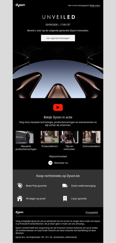 Dyson Unveiled 2026 | 03.09.2026