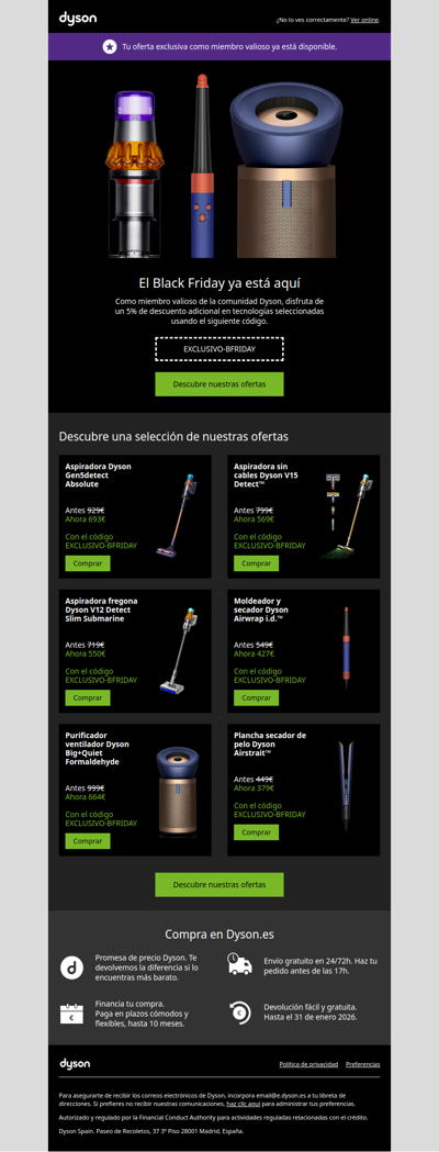 El Black Friday ya está aquí