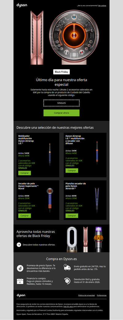 Black Friday: Último día para nuestra oferta especial