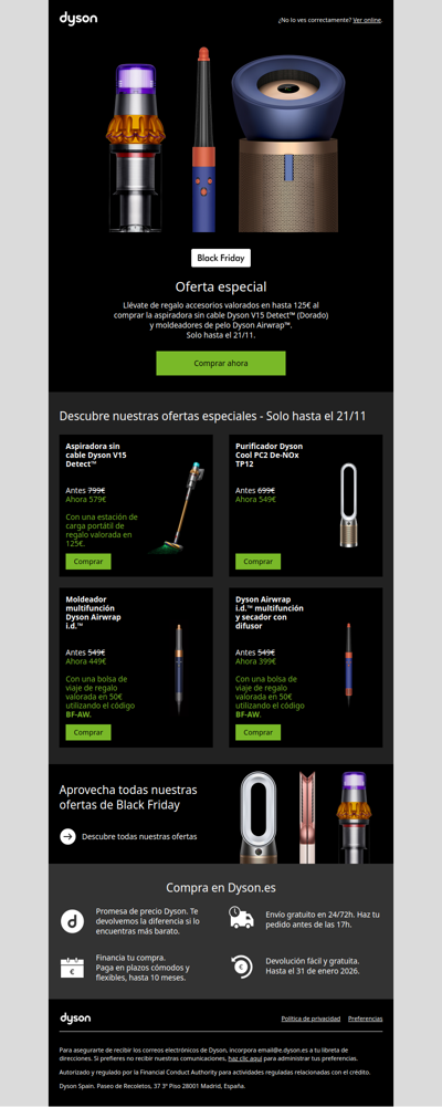 Black Friday: Oferta especial