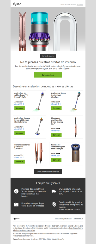 No te pierdas nuestras ofertas de invierno