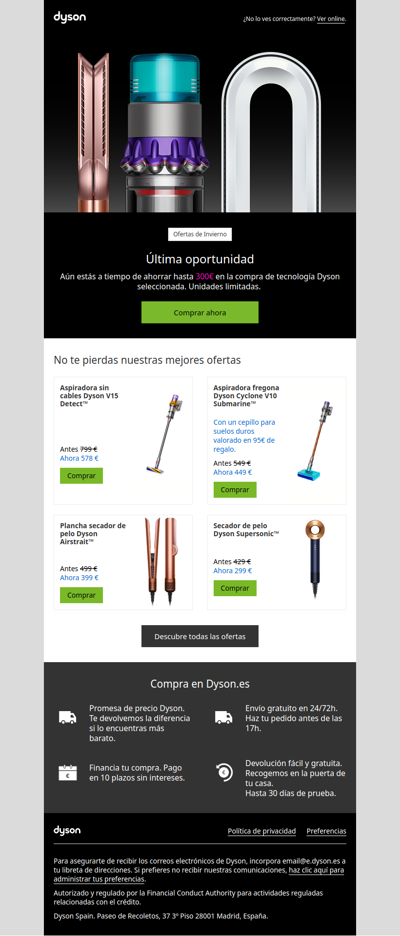 Ofertas de Invierno: ¡aprovéchalas antes de que se acaben!