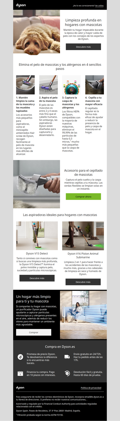 Limpieza profunda en hogares con mascotas