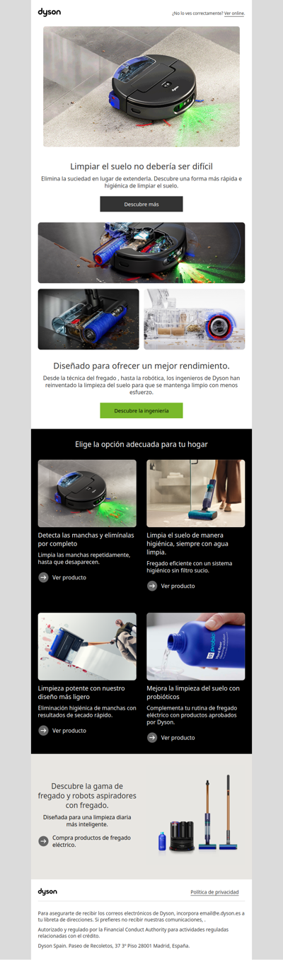 La limpieza del suelo no debería ser difícil