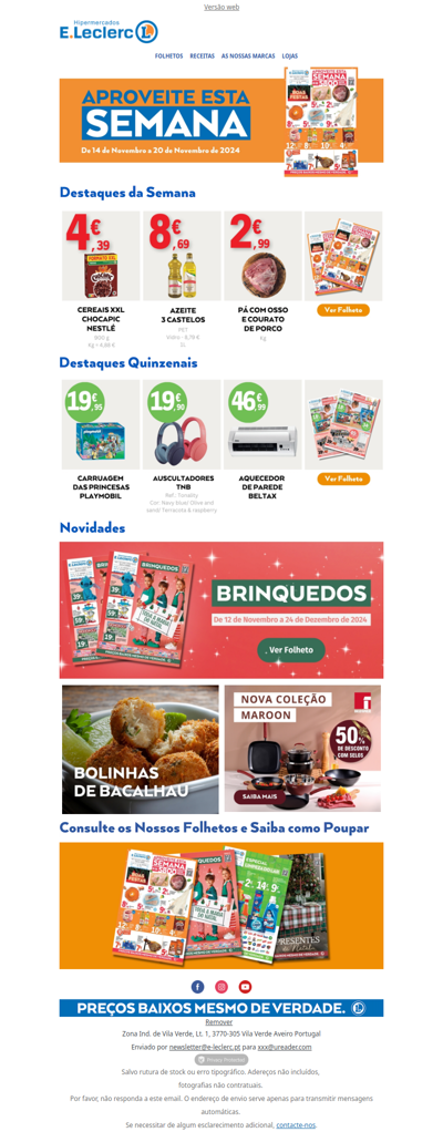 Conheça as novidades da semana! 🤩