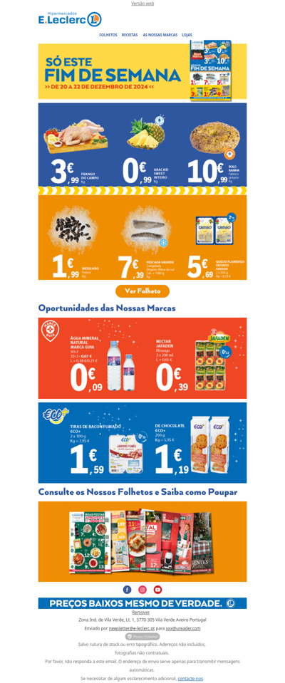 Poupe com as promoções de fim de semana! 💸