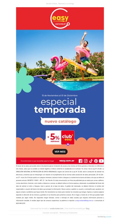 ¡Hacé clic y descubrí nuestro Catálogo para disfrutar el verano! ☀