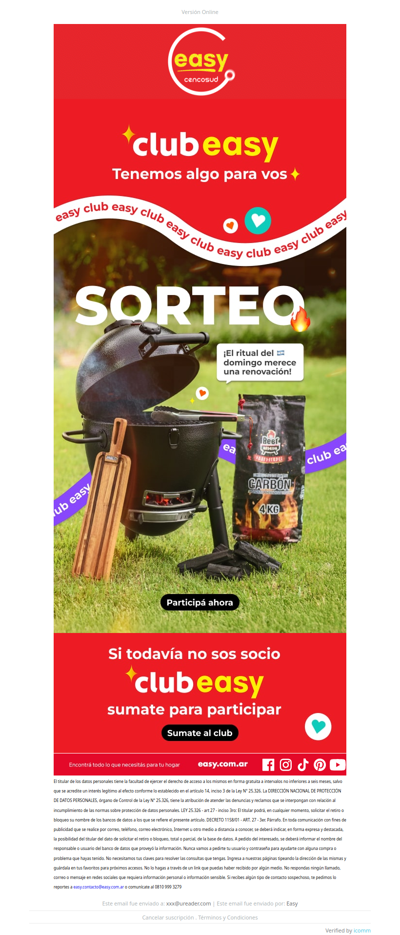 SORTEO PARRILLERO!!!