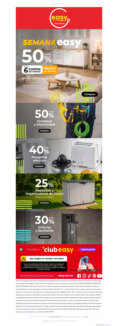 ⚠️¡Ya empezó la semana EASY!