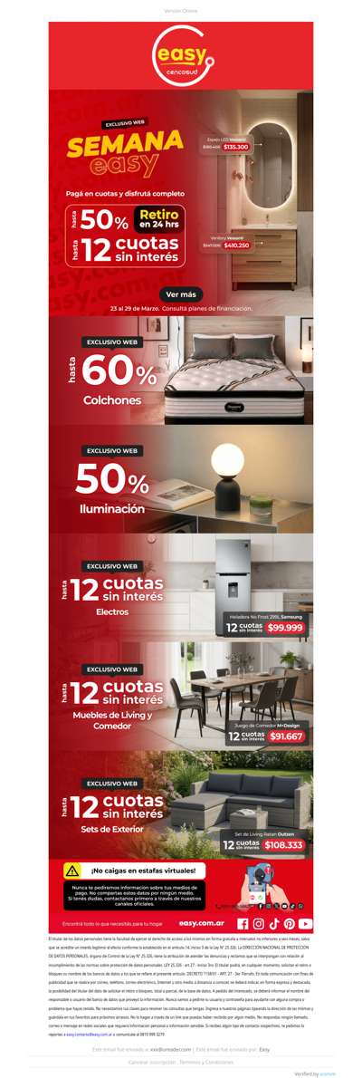 Tu semana es easy con nosotros😉