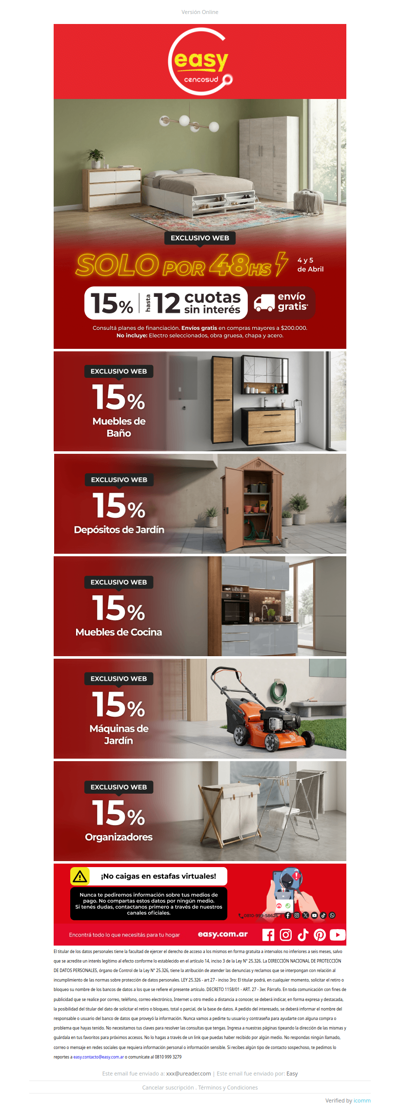 ¡CORRÉ! Ofertas y cuotas imperdibles 🏃‍♂️