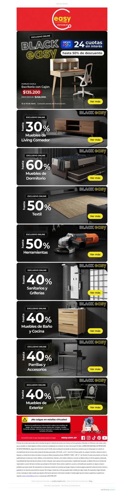 🥷️ ¡Empezó el Black Easy!