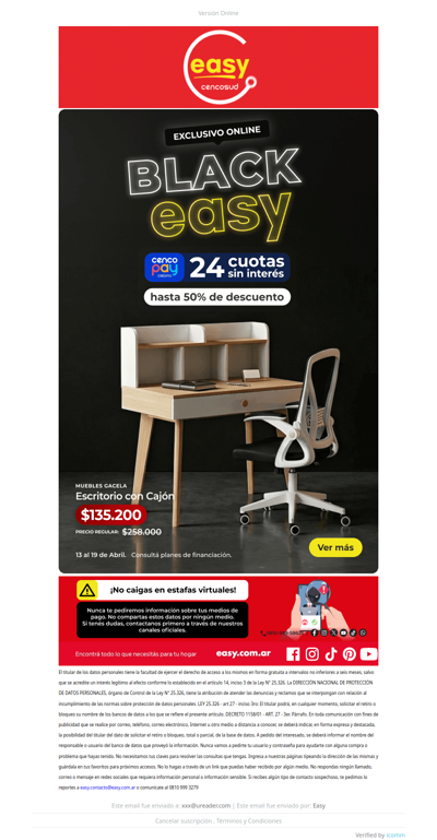 ⏰Últimos días de black Easy