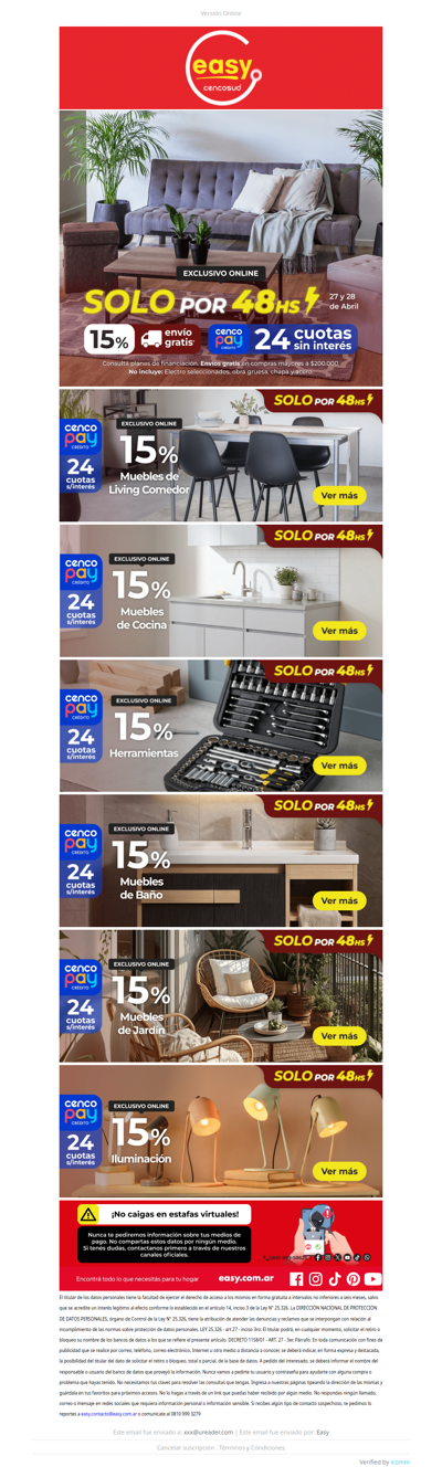 ¡Ofertas solo por 48 hs!