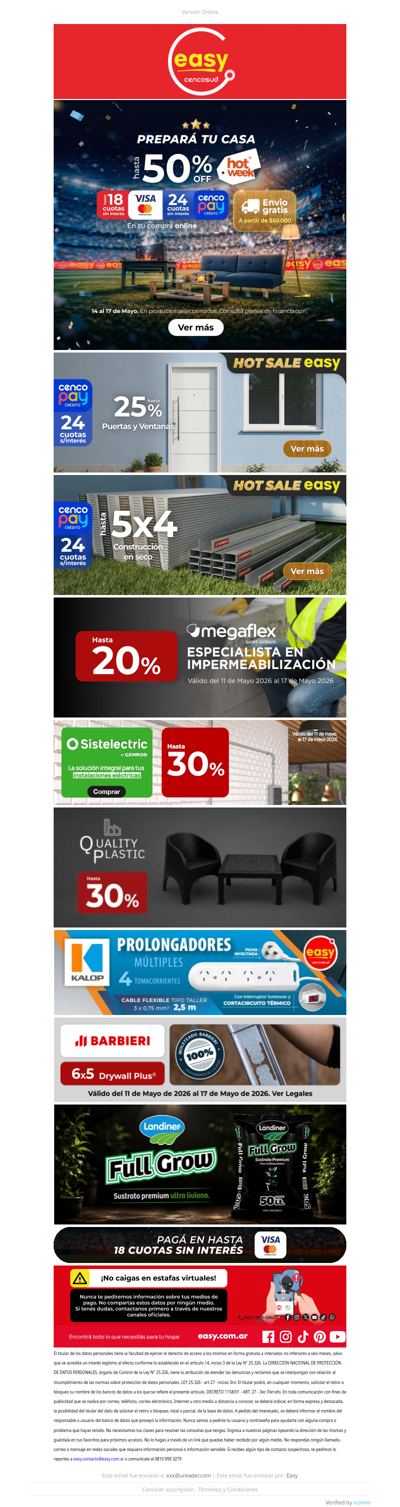🔥 Últimos días de Hot Week en Easy