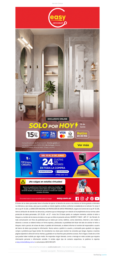 ¡SOLO POR HOY! Hasta 15% y 24 cuotas con Cencopay 🤑