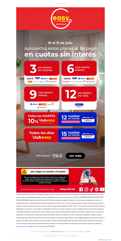Hasta 12 cuotas sin interés🤑