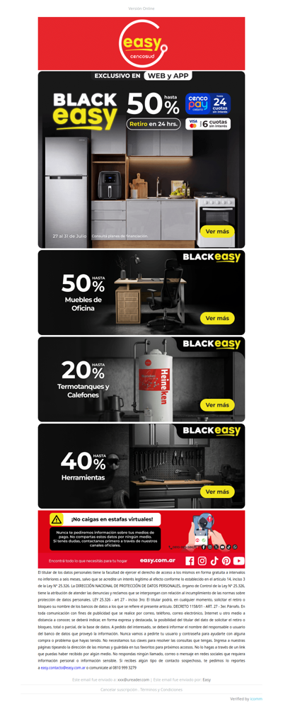 50% off en muebles y MÁS 🥳