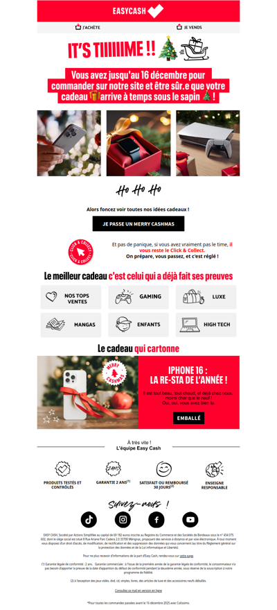 Commandez maintenant