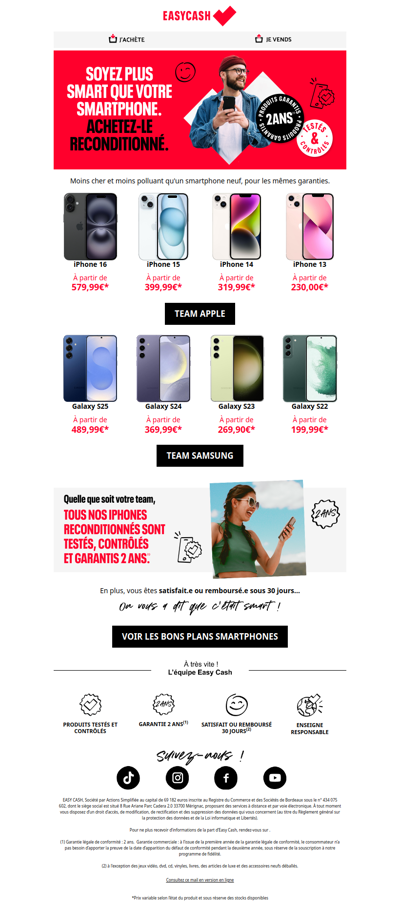 Un bon plan smartphone ? C'est par ici ! ➡️