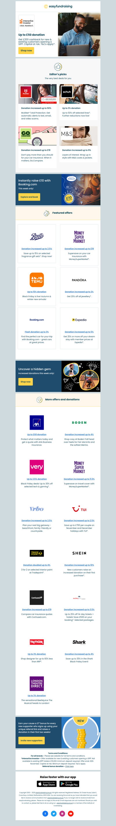 Check out this weeks top offers, Ad 🎊